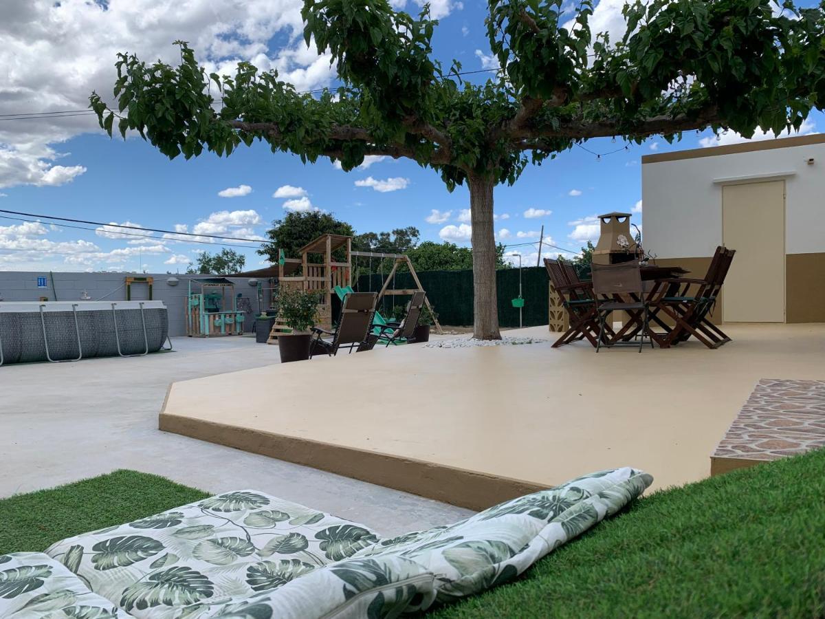 Casa Enric , Con Zona Infantil, Piscina Y Parking Privado Pensionat Deltebre Eksteriør billede